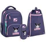 Школьный набор Kite Education Kuromi SET_HK26-773M (рюкзак, пенал, сумка)