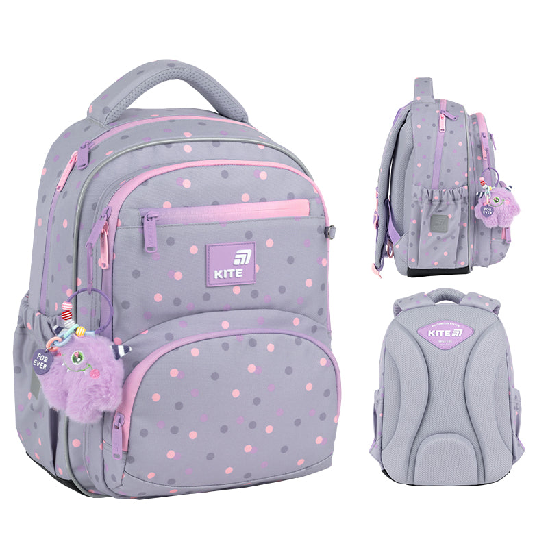 Школьный набор Kite Education Cute Monster SET_K26-773M-3 (рюкзак, пенал, сумка)