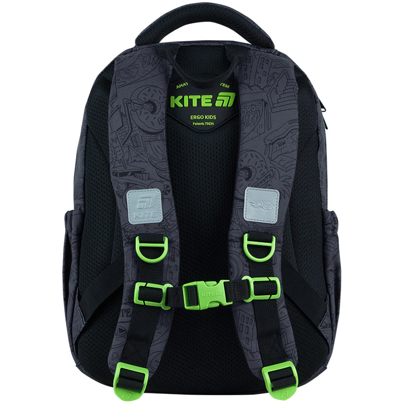 Шкільний набір Kite Education Hot Wheels SET_HW26-773M (рюкзак, пенал, сумка)