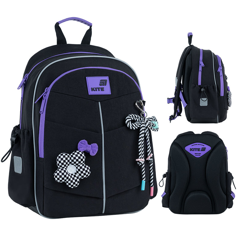 Школьный набор Kite Education Flower Power SET_K26-771S-2 (рюкзак, пенал, сумка)