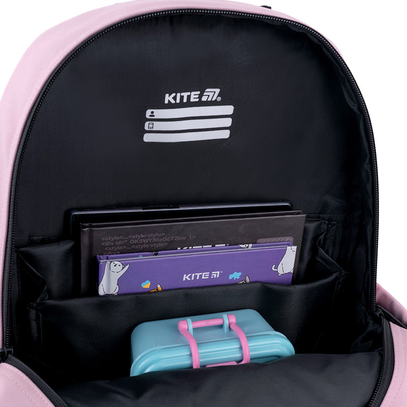 Шкільний набір Kite Education Quirky&Cute SET_K26-584M-1 (рюкзак, пенал, сумка)