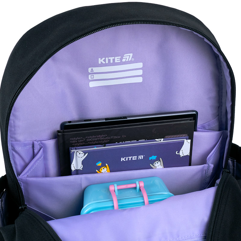 Школьный набор Kite Education Panda Love SET_K26-584M-2 (рюкзак, пенал, сумка)