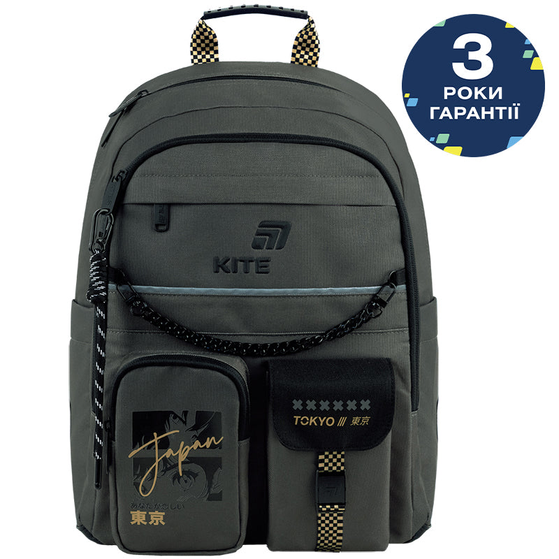 Шкільний набір Kite Education Tokyo Vibe SET_K26-584M-4 (рюкзак, пенал, сумка)