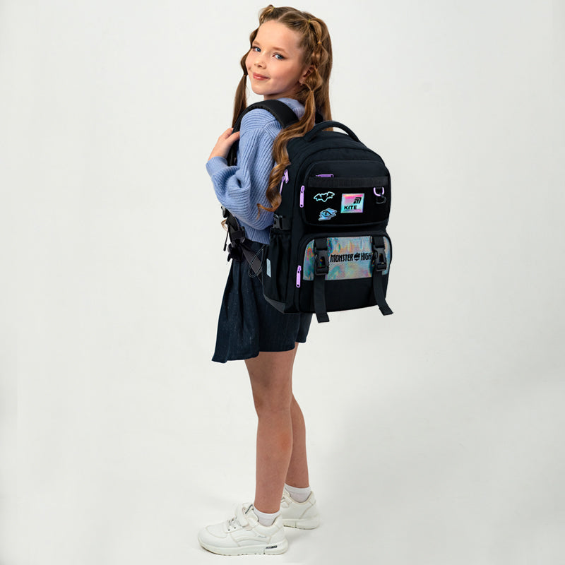 Школьный набор Kite Education Monster High SET_MH26-1022M (рюкзак, пенал, сумка)