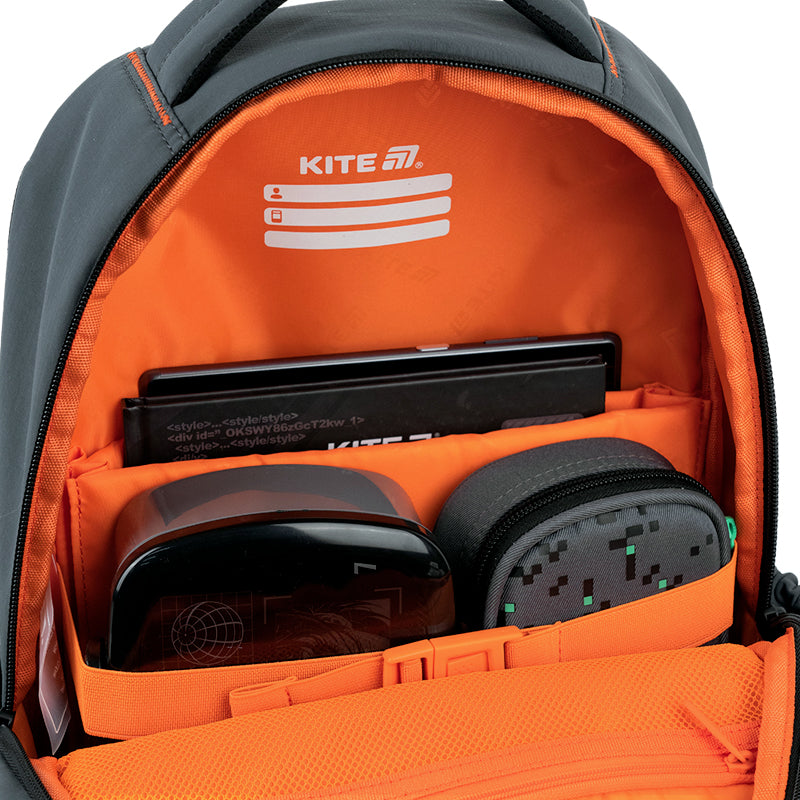Школьный набор Kite Education Game Zone SET_K26-1022M-3 (рюкзак, пенал, сумка)