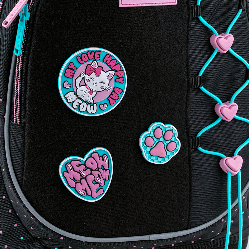 Шкільний набір Kite Education Pretty Kitty SET_K26-724S-1 (рюкзак, пенал, сумка)
