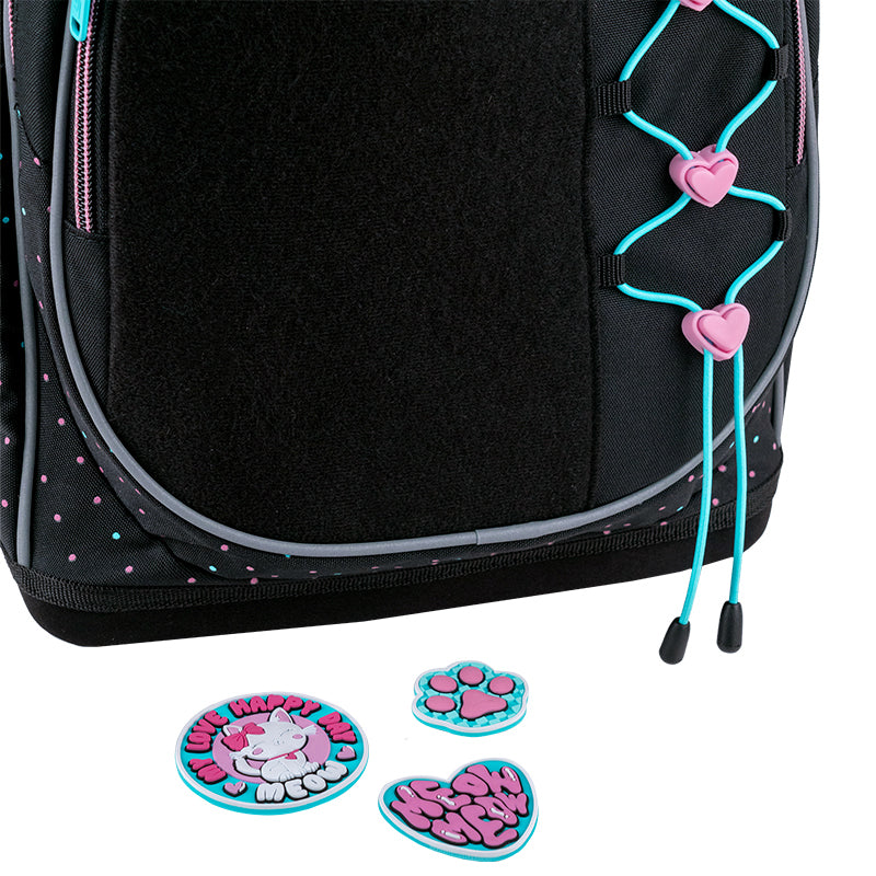 Шкільний набір Kite Education Pretty Kitty SET_K26-724S-1 (рюкзак, пенал, сумка)