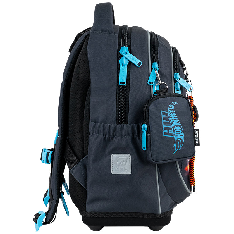 Шкільний набір Kite Education Hot Wheels SET_HW26-724S (рюкзак, пенал, сумка)