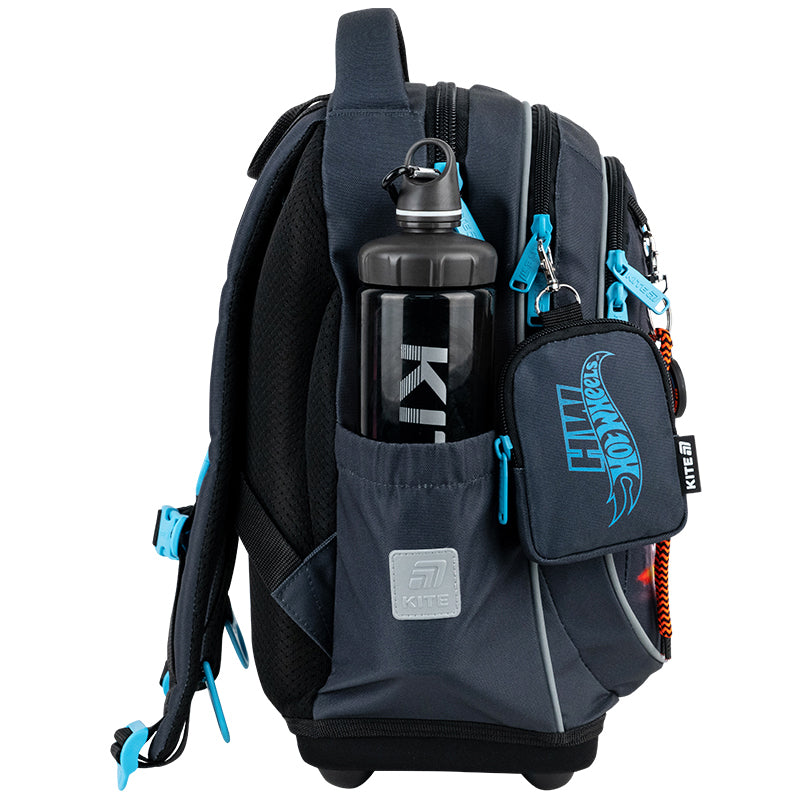 Шкільний набір Kite Education Hot Wheels SET_HW26-724S (рюкзак, пенал, сумка)