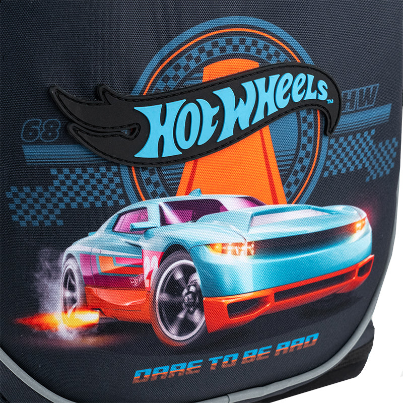 Шкільний набір Kite Education Hot Wheels SET_HW26-724S (рюкзак, пенал, сумка)