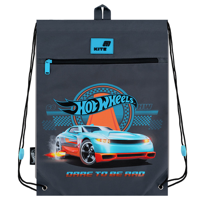 Шкільний набір Kite Education Hot Wheels SET_HW26-724S (рюкзак, пенал, сумка)