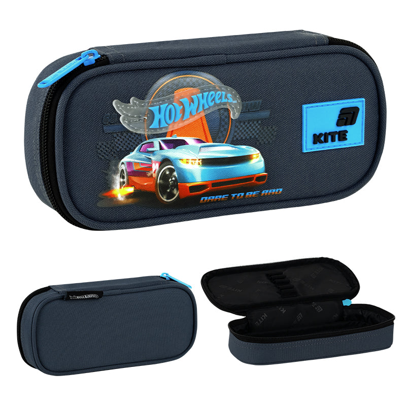 Шкільний набір Kite Education Hot Wheels SET_HW26-724S (рюкзак, пенал, сумка)