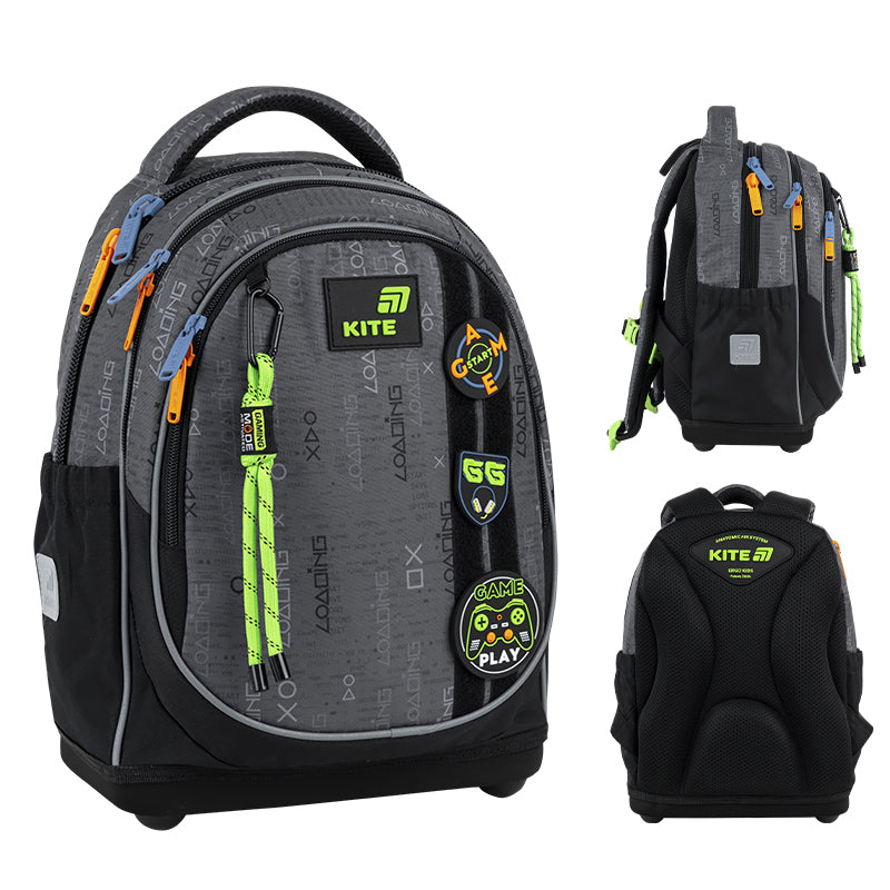 Школьный набор Kite Education Good Game SET_K26-724S-2 (рюкзак, пенал, сумка)