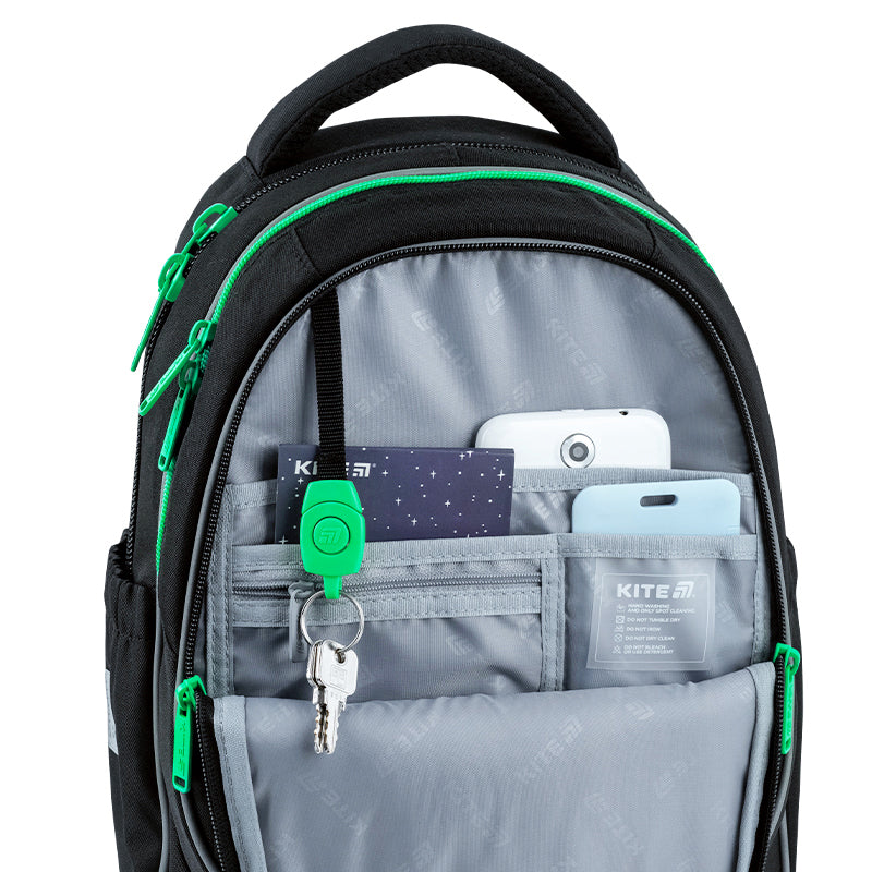 Шкільний набір Kite Education Football SET_K26-724S-3 (рюкзак, пенал, сумка)