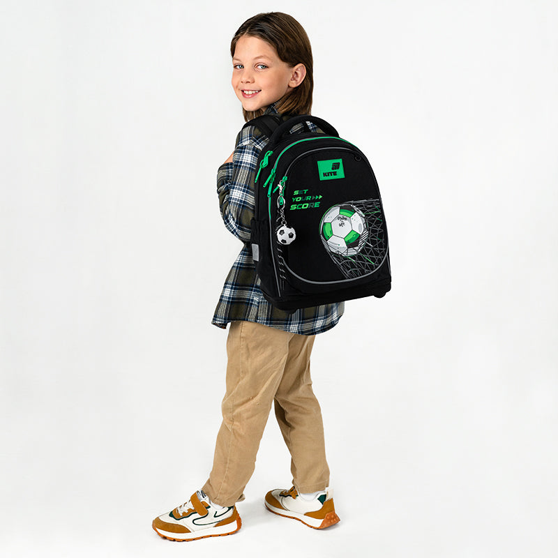 Шкільний набір Kite Education Football SET_K26-724S-3 (рюкзак, пенал, сумка)