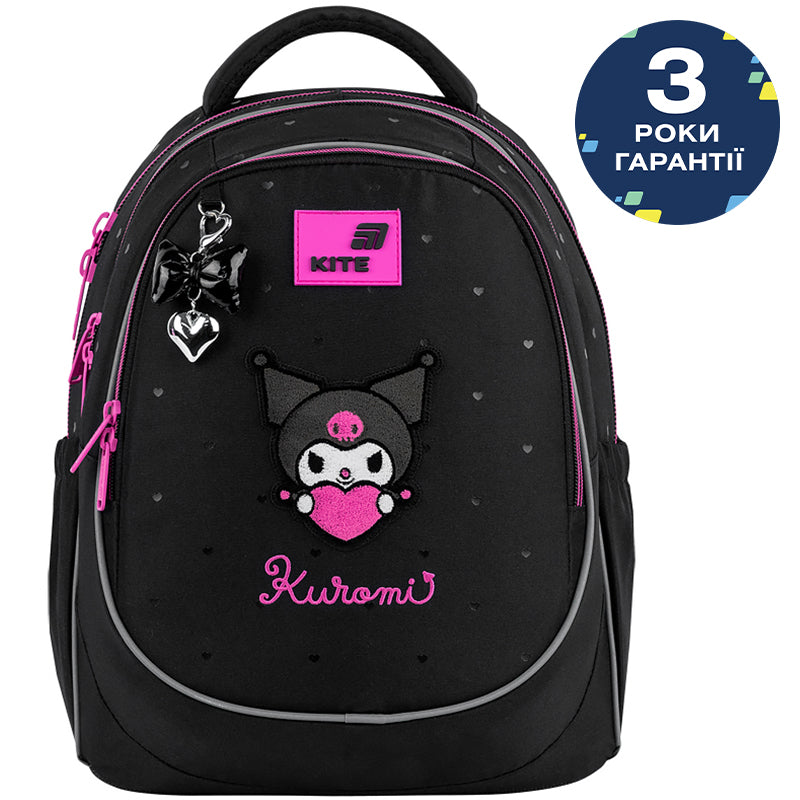 Шкільний набір Kite Education Kuromi SET_HK26-700M (рюкзак, пенал, сумка)