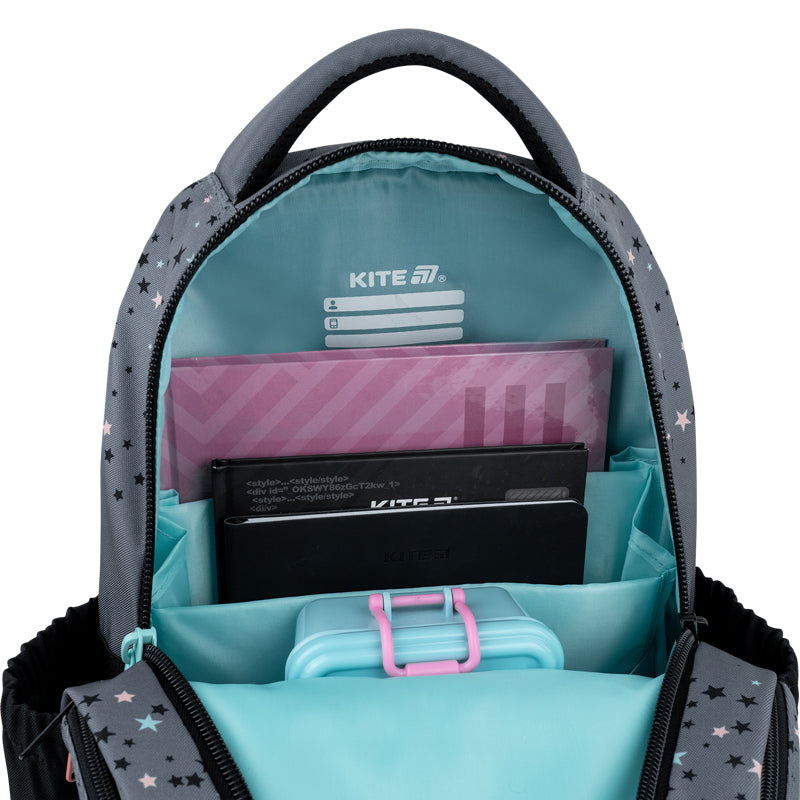 Школьный набор Kite Education Shine SET_K26-700M-2 (рюкзак, пенал, сумка)