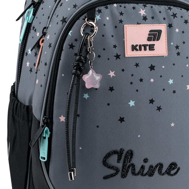 Школьный набор Kite Education Shine SET_K26-700M-2 (рюкзак, пенал, сумка)
