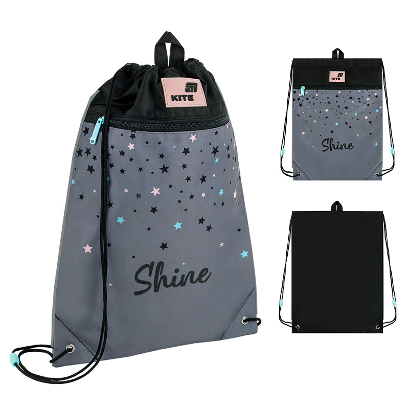 Школьный набор Kite Education Shine SET_K26-700M-2 (рюкзак, пенал, сумка)