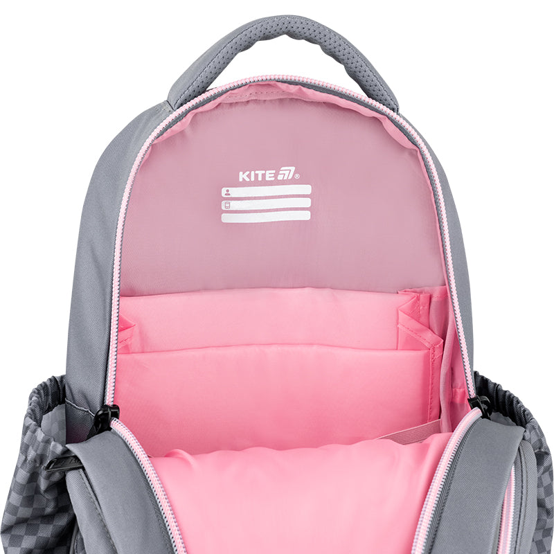 Школьный набор Kite Education Meow SET_K26-700M-3 (рюкзак, пенал, сумка)