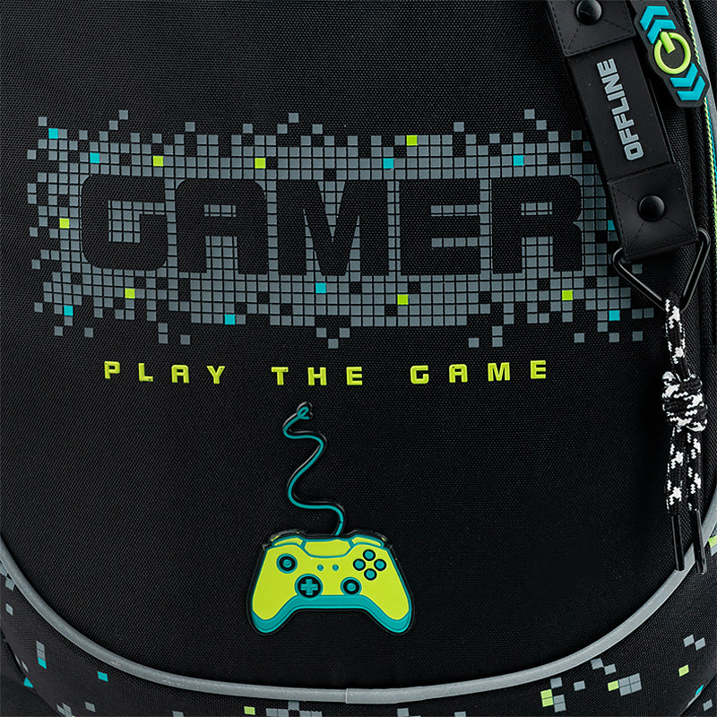 Шкільний набір Kite Education Play the Game SET_K26-700M-4 (рюкзак, пенал, сумка)