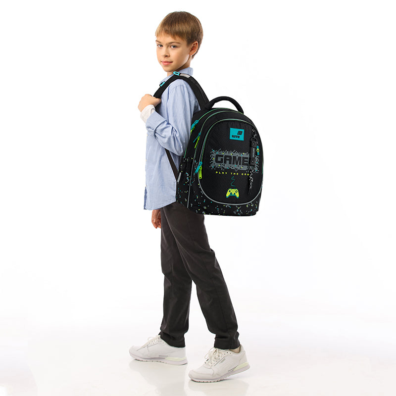 Шкільний набір Kite Education Play the Game SET_K26-700M-4 (рюкзак, пенал, сумка)