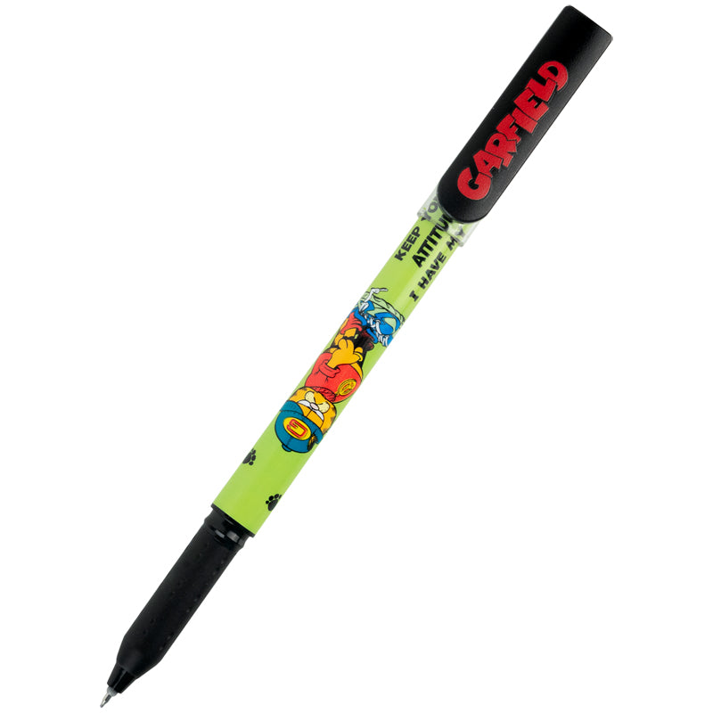 Ручка гелевая "пиши-стирай" Kite Garfield GF26-069, синяя, 2 шт. в пенале