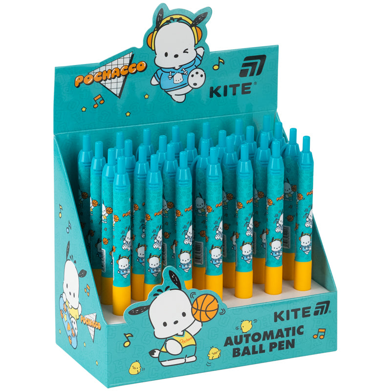 Ручка шариковая автоматическая Kite Pochacco PC26-039, синяя