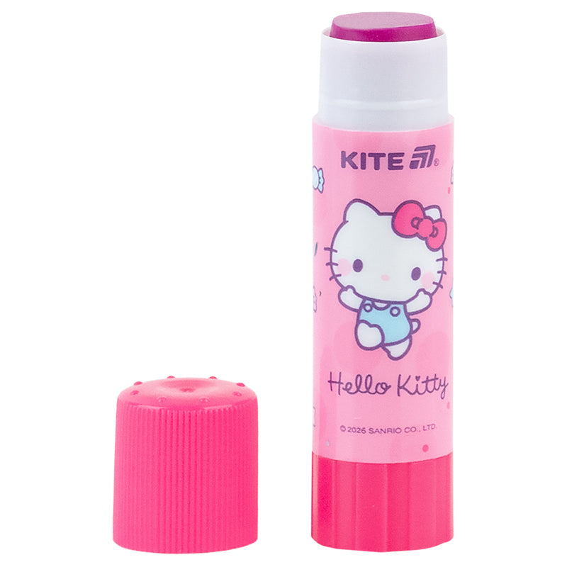 Клей-карандаш с индикатором PVP Kite Hello Kitty HK26-130, 8 г