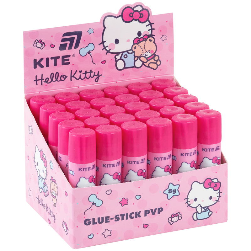 Клей-олівець з індикатором PVP Kite Hello Kitty HK26-130, 8 г