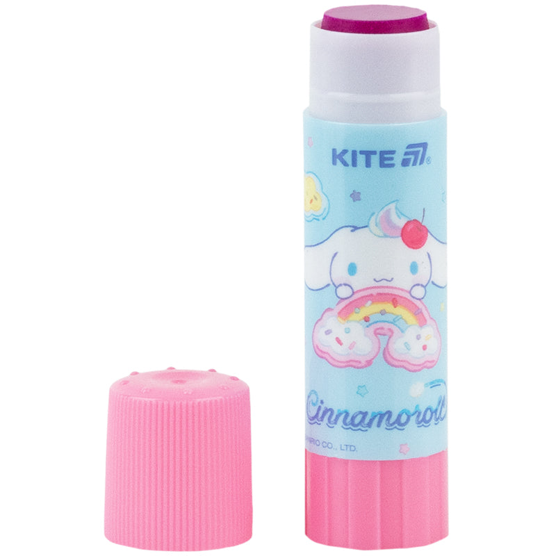 Клей-карандаш с индикатором PVP Kite Cinnamoroll CR26-130, 8 г