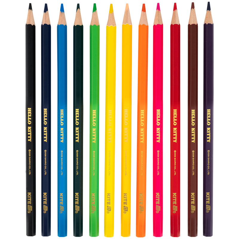 Олівці кольорові Kite Hello Kitty HK26-051, 12 шт.