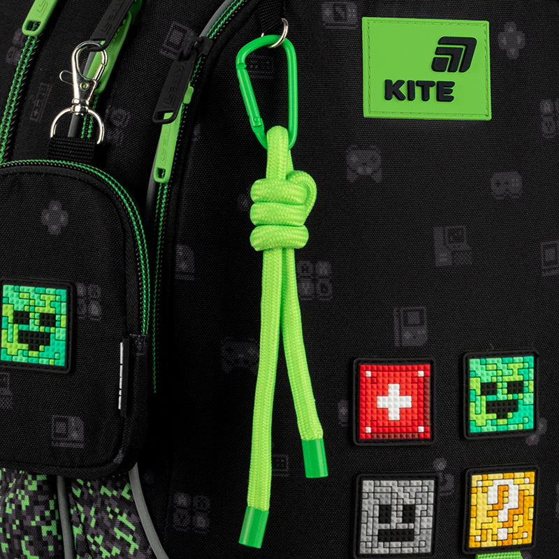 Шкільний набір Kite Education Pixel SET_K26-724S-4 (рюкзак, пенал, сумка)