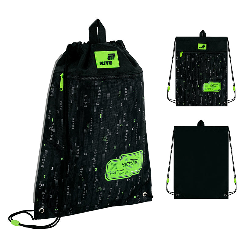 Шкільний набір Kite Education Pixel SET_K26-724S-4 (рюкзак, пенал, сумка)