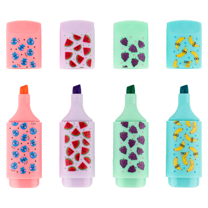 Маркер Highlighter Kite K26-445-2, набір 4-х, пастель