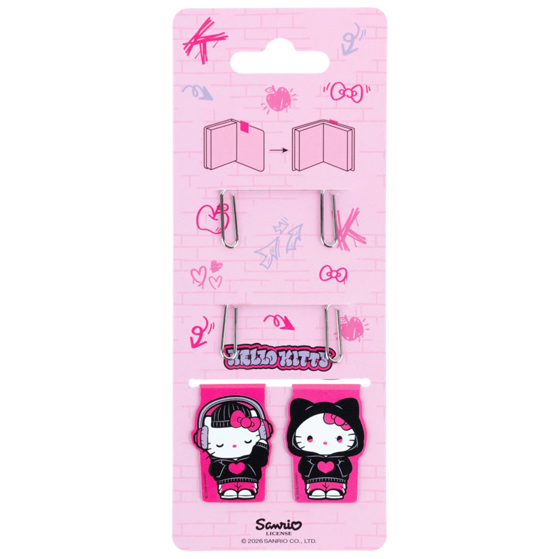 Набор магнитных закладок с фигурными скрепками Kite Hello Kitty HK26-495