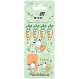 Набор магнитных закладок с фигурными скрепками Kite Pochacco PC26-495