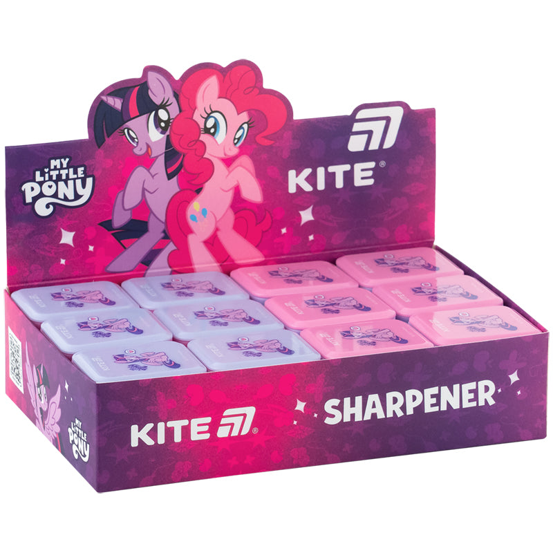 Точилка з контейнером прямокутна Kite My Little Pony LP26-116