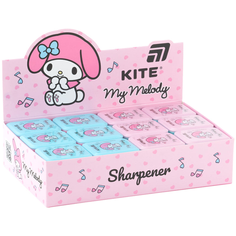 Точилка з контейнером прямокутна Kite My Melody HK26-116