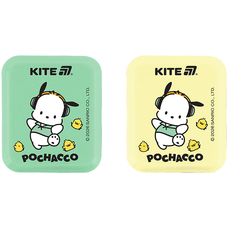 Точилка з контейнером прямокутна Kite Pochacco PC26-116