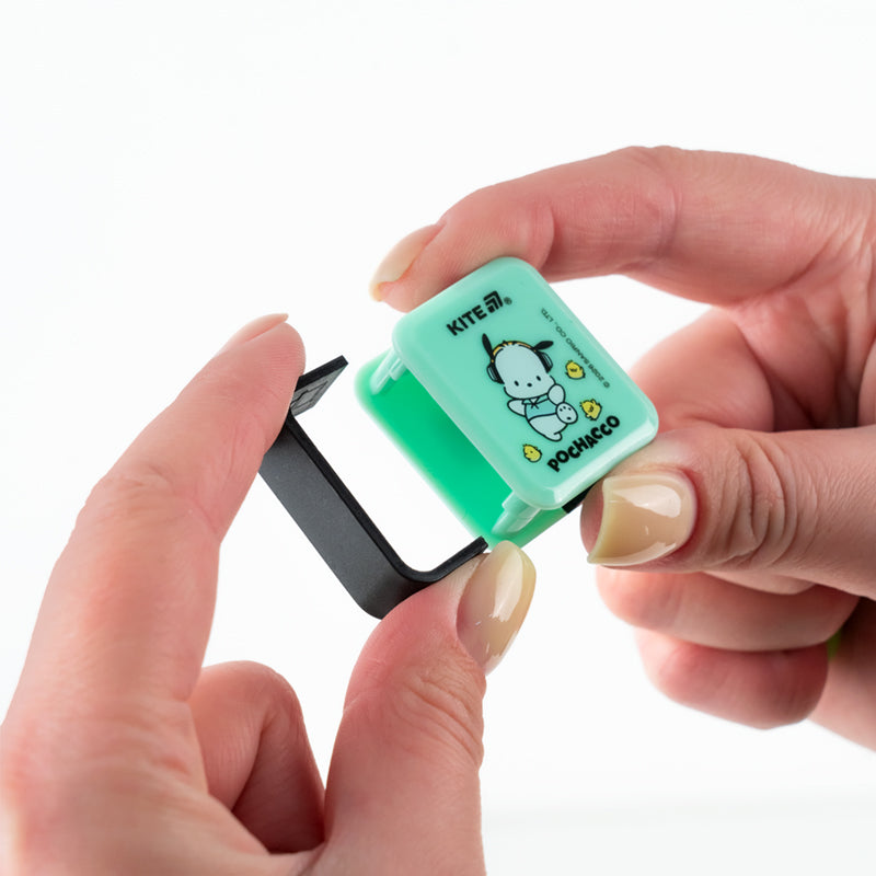 Точилка с контейнером прямоугольная Kite Pochacco PC26-116
