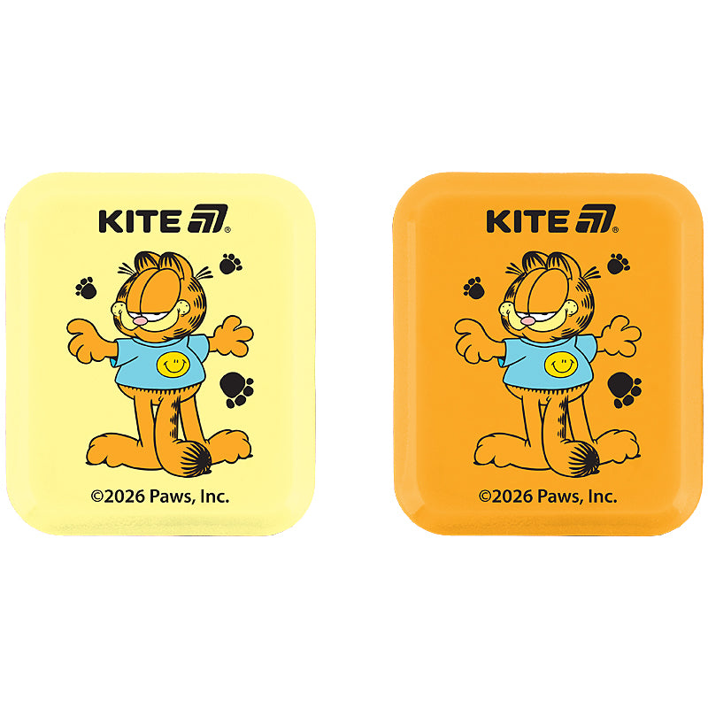 Точилка с контейнером прямоугольная Kite Garfield GF26-116