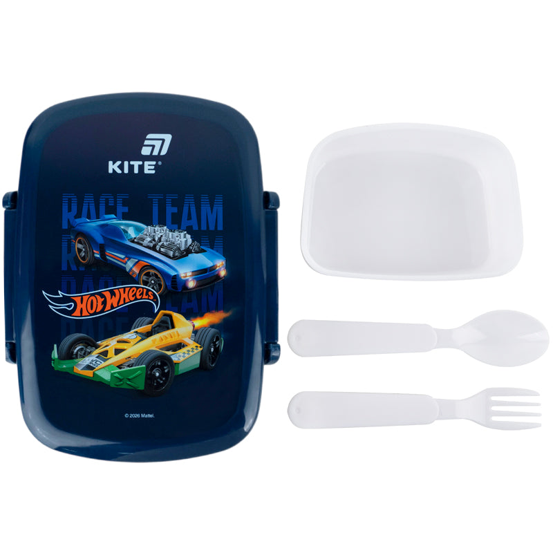 Ланчбокс з наповненням Kite Hot Wheels,  HW26-163, 750 мл