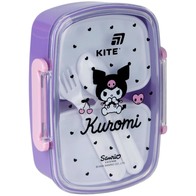 Ланчбокс с наполнением Kite Kuromi, HK26-181-2, 750 мл- купить в