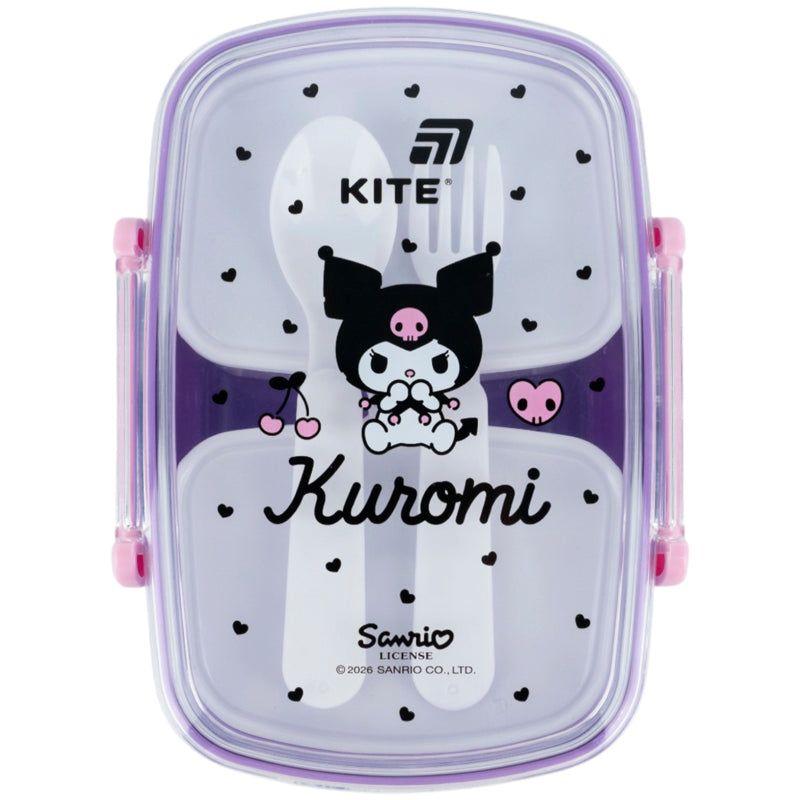 Ланчбокс с наполнением  Kite Kuromi,  HK26-181-2, 750 мл