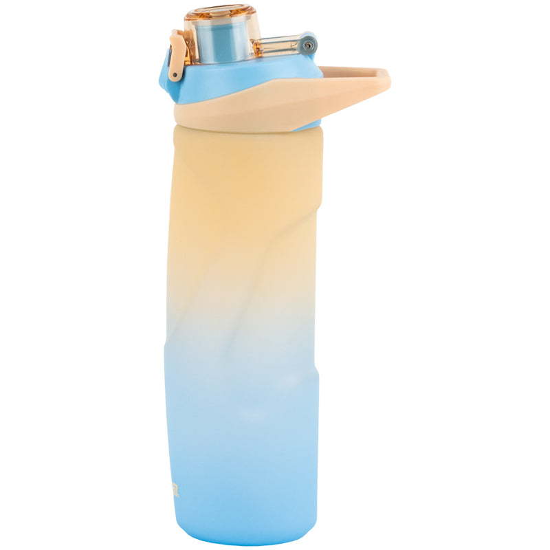 Бутылочка для воды Kite K26-1200-1, 760 мл, бежево-синяя