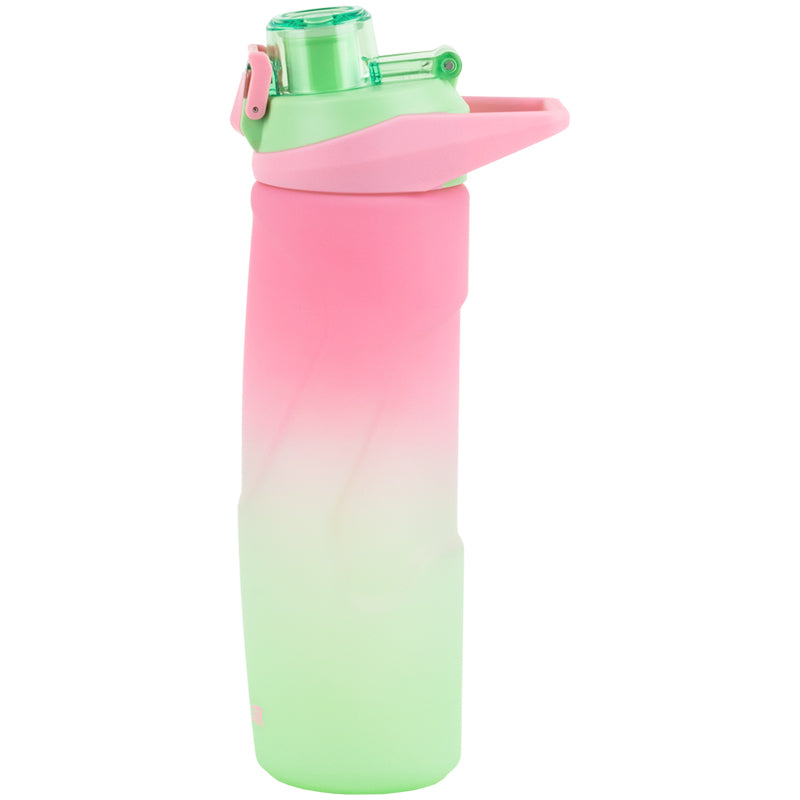 Бутылочка для воды Kite K26-1200-2, 760 мл, розово-салатовая