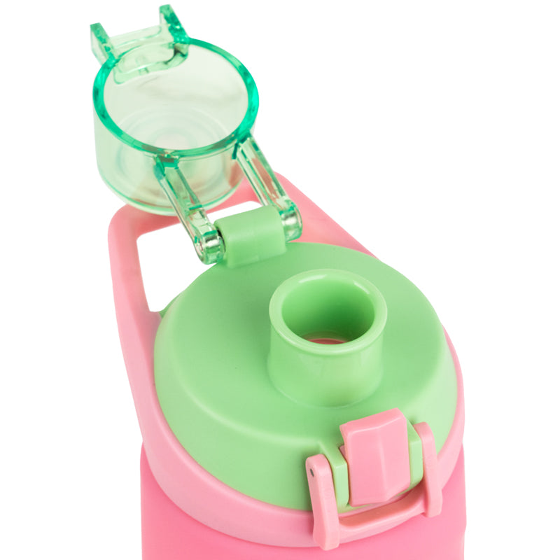 Пляшечка для води Kite K26-1200-2, 760 мл, рожево-салатова