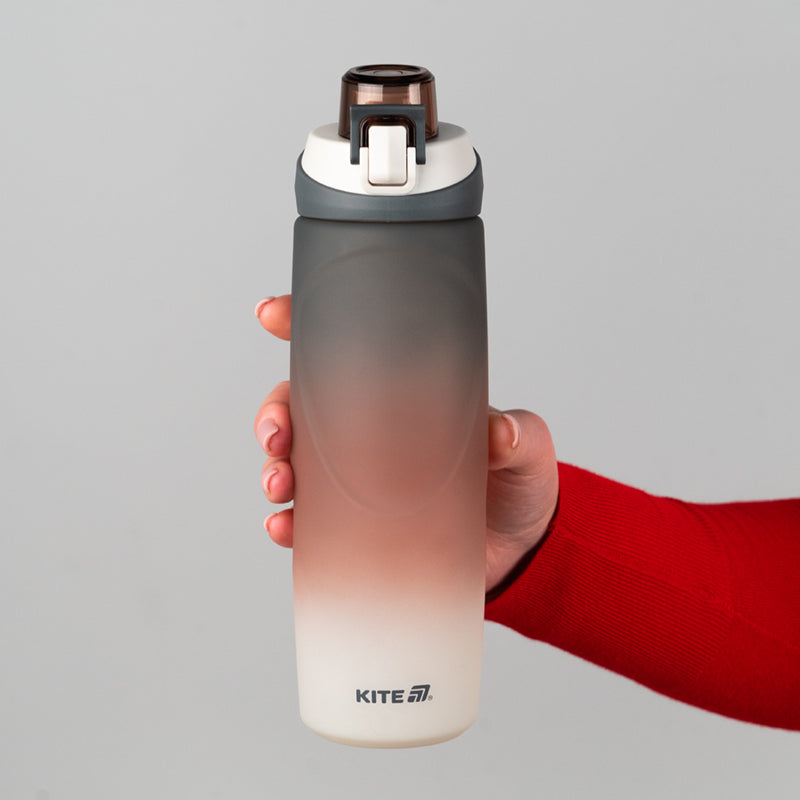 Пляшечка для води Kite K26-1200-3, 760 мл, сіро-коричнева