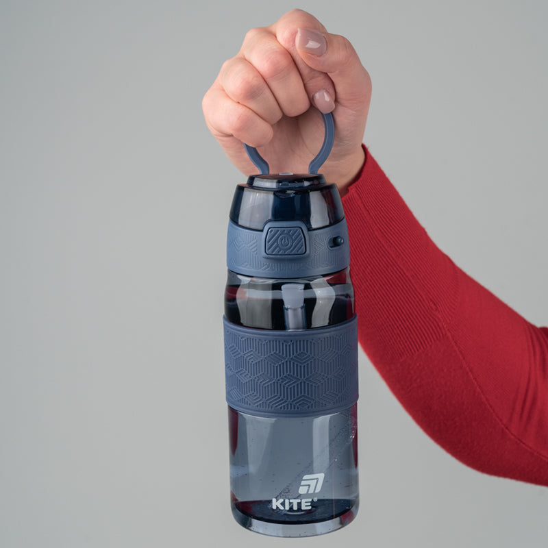 Пляшечка для води Kite K26-1201-1, 600 мл, синя